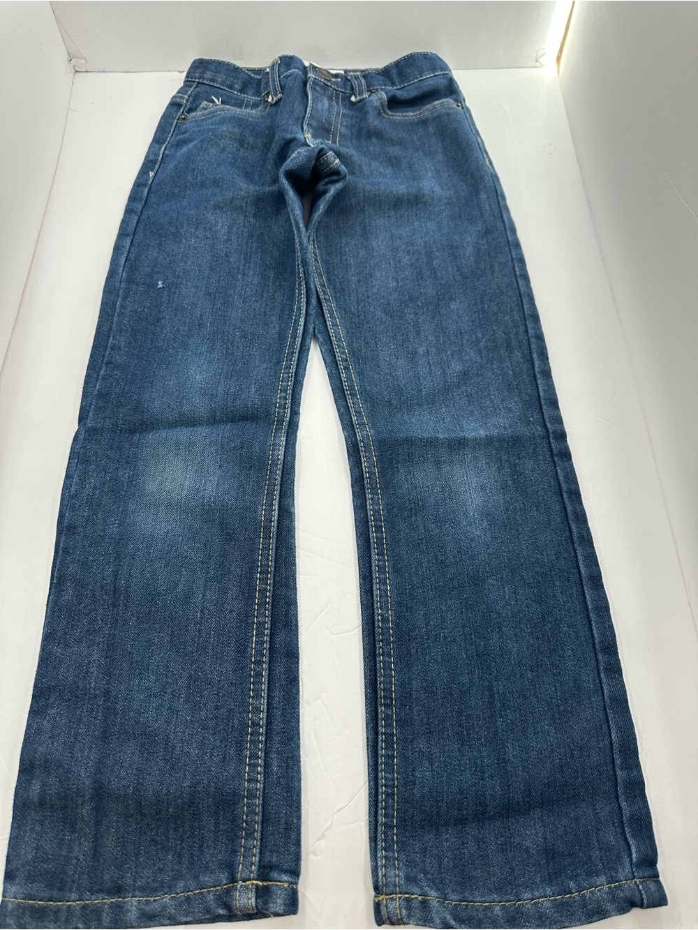 Levi’s 511 Slim Kids Jeans Size 7X Regular Medium Wash Straight Leg Denim